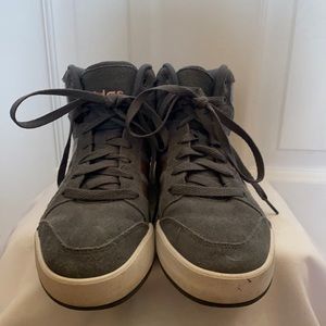 Bluish-Gray Adidas Sneakers